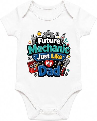 Assorted Future Job Profession Baby Onesie Dad Daddy Gifts in Kuwait