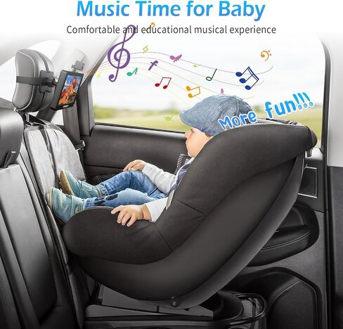 Itomoro Baby Car Camera, 5"+7" 1080P Dual Screen Car Baby Camera with Two-Way Video, Music & Video Play Supported, Night Vision & 150° Wide View Baby Monitor for Car Backseat with 64GB Storage-ACZ419 in Saudi Arabia