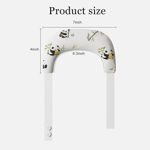 Adjustable Neck Pillow, Head Support for Infant, Torticollis Pillows with Soft, Breathable Crescent Shape (Buckwheat Hull) in Kuwait