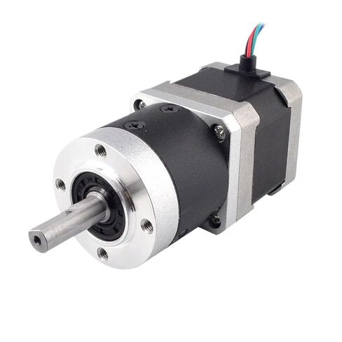 Nema 17 Stepper Motor with Gear Ratio 10:1 High Precision Planetary Gearbox Reducer 0.4A L=39mm 4-Lead Computerized in Saudi Arabia