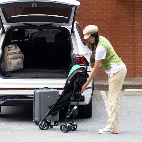 Ingenuity: ity by Ingenuity Smooth Stroll Convenience Stroller, Lightweight, with Aluminum Frame, Large Seat Area, 2 Position Recline, Extra Large Storage Basket – for Travel in Saudi Arabia