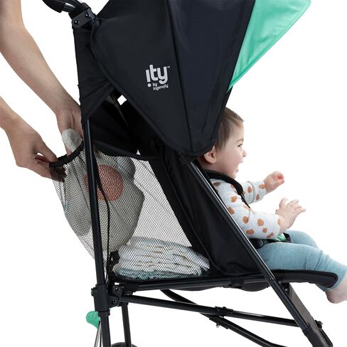 Ingenuity: ity by Ingenuity Smooth Stroll Convenience Stroller, Lightweight, with Aluminum Frame, Large Seat Area, 2 Position Recline, Extra Large Storage Basket – for Travel in Saudi Arabia