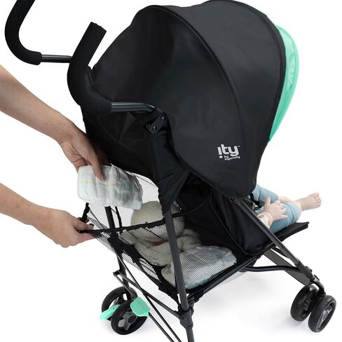 Ingenuity: ity by Ingenuity Smooth Stroll Convenience Stroller, Lightweight, with Aluminum Frame, Large Seat Area, 2 Position Recline, Extra Large Storage Basket – for Travel in Saudi Arabia