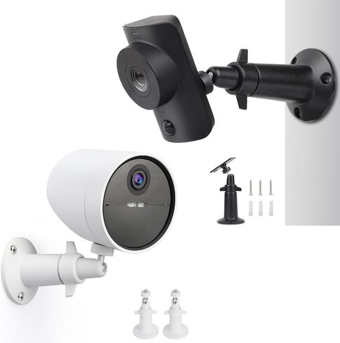 UYODM 2 Pack Wall Mount Holder Compatible with SimpliSafe Outdoor Security Camera+1Pack Wall Mount Compatible with SimpliSafe SimpliCam 1080p Wired Indoor Home Security Camera in Saudi Arabia