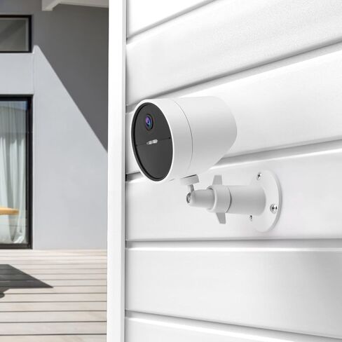 UYODM 2 Pack Wall Mount Holder Compatible with SimpliSafe Outdoor Security Camera+1Pack Wall Mount Compatible with SimpliSafe SimpliCam 1080p Wired Indoor Home Security Camera in Saudi Arabia