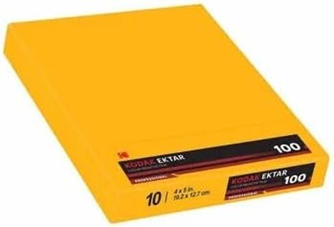 Kodak Professional Ektar 100 4x5 Sheet Film (10-Sheet Pack) in Kuwait