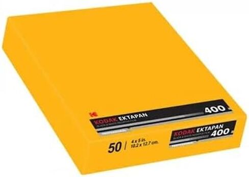 Kodak Professional Ektacolor Pro 400 4x5 Sheet Film (50-Sheet Pack) in Kuwait
