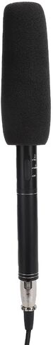 Limen Interview Microphone with XLR Cable – High Sensitivity Condenser Mic for Camera, Portable Wired Microphone for Interviews & Outdoor Recording in Saudi Arabia