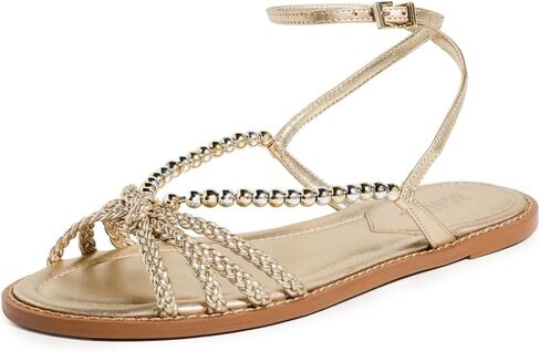 SCHUTZ Women's Adele Glam Flat Sandals in Kuwait