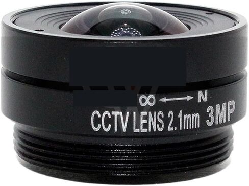 Microscope Camera, 3.0 Megapixel 2.1mm cs Lens Fixed Iris Lens CS Mount CCTV Wide Angle of View 133degree for 1/2.7" 3mp Camera in Saudi Arabia