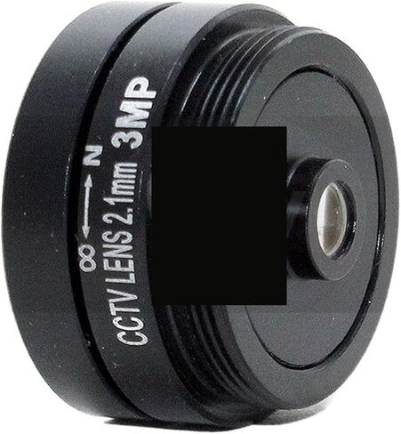 Microscope Camera, 3.0 Megapixel 2.1mm cs Lens Fixed Iris Lens CS Mount CCTV Wide Angle of View 133degree for 1/2.7" 3mp Camera in Saudi Arabia