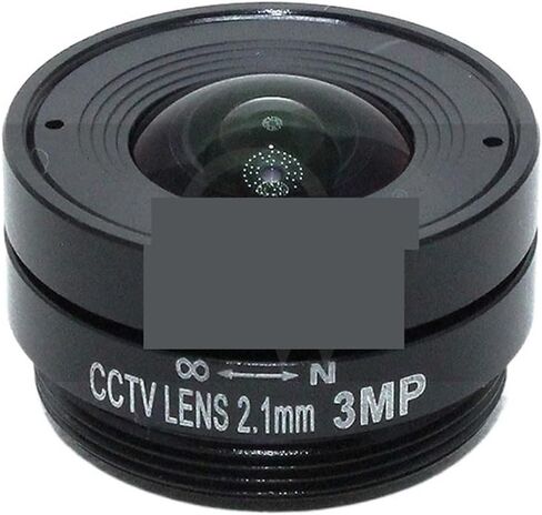 Microscope Camera, 3.0 Megapixel 2.1mm cs Lens Fixed Iris Lens CS Mount CCTV Wide Angle of View 133degree for 1/2.7" 3mp Camera in Saudi Arabia