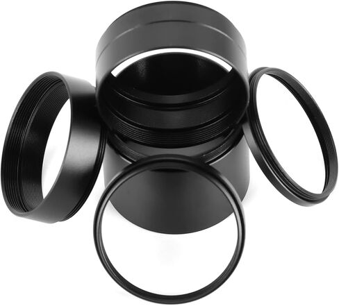 Telescope Microscope 19×14×5 8 Pieces Set 3 5 7 10 12 15 20 30mm Lens Adapter Extension Tube Astronomical Telescope Accessory Extension Tube M42 in Saudi Arabia