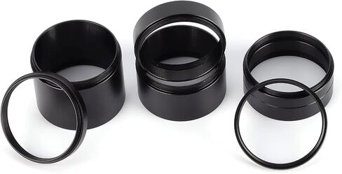 Telescope Microscope 19×14×5 8 Pieces Set 3 5 7 10 12 15 20 30mm Lens Adapter Extension Tube Astronomical Telescope Accessory Extension Tube M42 in Saudi Arabia