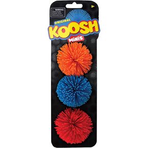 Koosh MINI Balls, Mini Variety 3 Pack - Beach Outdoor Games for Adults and Family, Fidget Toys, Koosh Balls, Screen-Free, Ages 3+ in Saudi Arabia