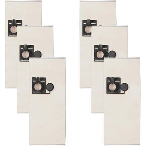Fanshuge 452970 Vacuum Bags Compatible with Festool CT 22 Dust Extractor | Reinforced Tear-Resistant Replacement Vacuum Filter Bags，Multi-layer filtration 6Pack in Kuwait