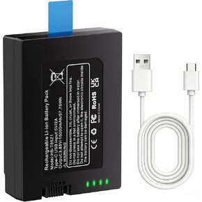 Lesaps 1-Pack Replacement Battery for eufy FamiLock S3, FamiLock S3 MAX | 15000mAh 3.85V Rechargeable eufy Doorbell Camera Battery with USB‑C Direct Charging, LED Indicator, Long‑Lasting Power in Kuwait