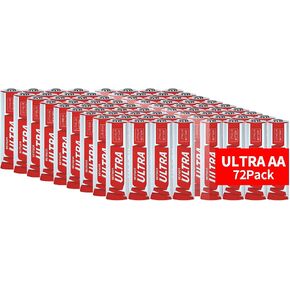 BEVIGOR AA Lithium Batteries 72Pack Ultra, 3500mAh 1.5V Double A Lithium Battery, Longer Lasting AA Battery for Blink Smart Lock Deadbolt, Aralm System etc High-Tech Devices, Non-Rechargeable in Kuwait
