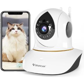 VSTARCAM Dual Lens Outdoor Security Camera, 2K UHD WiFi Camera for Home Security with Auto Tracking & Fixed View, Full Color Night Vision, PIR Motion Detection, 2-Way Audio, IP66, SD/Cloud Storage in Saudi Arabia