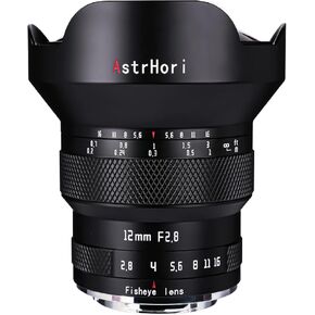 AstrHori 12mm F2.8 Full Frame Manual Fisheye Lens 185° Ultra Wide Angle Lens for Leica/Panasonic/Sigma L Mount Mirrorless Camera T,TL,TL2,CL,S1,S1M,S1R,S1RM,S1H,S1K,S5,S5K,S5C,SL,FP,FPL,etc. in Kuwait