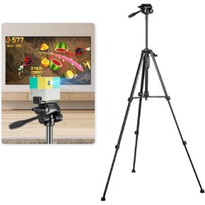 Tripod Stand for Nex Playground Console, Adjustable Height Stable Holder for Nex Playground Accessory, Aluminum Professional Tripod for Camera/Phone/Projector in Saudi Arabia