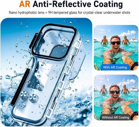 Waterproof Dive Case for DJI Osmo Pocket 4 | 147FT/45M Underwater Diving Case Housing Shell for Osmo Pocket 4 in Saudi Arabia