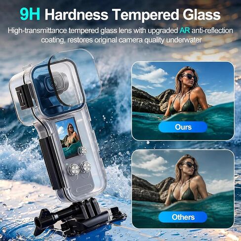 Waterproof Dive Case for DJI Osmo Pocket 4 | 147FT/45M Underwater Diving Case Housing Shell for Osmo Pocket 4 in Saudi Arabia