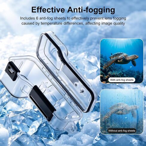Waterproof Dive Case for DJI Osmo Pocket 4 | 147FT/45M Underwater Diving Case Housing Shell for Osmo Pocket 4 in Saudi Arabia
