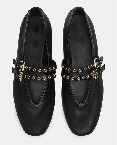 LUXMAX Suede Mary Jane Flats Women Ballerina Shoes Square Toe Ballet Flat in Saudi Arabia