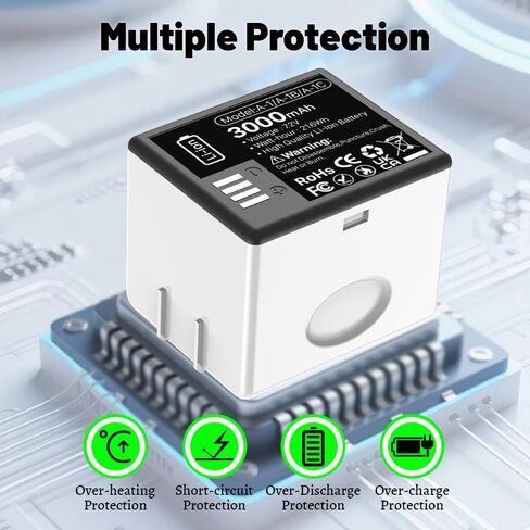 2026 Upgrade 2-Pack Rechargeable Batteries with PD Fast Charging Station for Arlo Pro/Pro 2 Camera in Kuwait