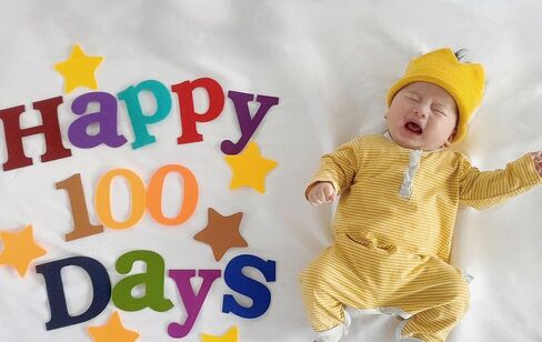 Baby First Birthday Party Knitted Hat 1st Crown Headband Beanie Warm Cap (Yellow) in Saudi Arabia