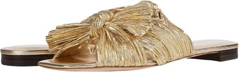 Loeffler Randall Women's Daphne Pleated Bow Slides in Kuwait