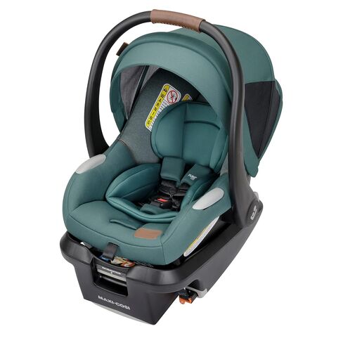 Maxi-Cosi Mico Luxe+ Baby Car Seat: Infant Car Seat with Base and Versatile Baby Carrier Seat Functionality, Essential Green in Saudi Arabia