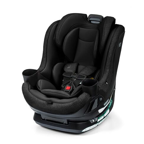 Britax Galaxy360 Slim Rotating Convertible Car Seat — Raven Black | 2-in-1 Rotating Car Seat for Infants & Toddlers, 360 SwivelSmooth Steel Ring, Extended Rear Facing, ClickTight Installation in Saudi Arabia