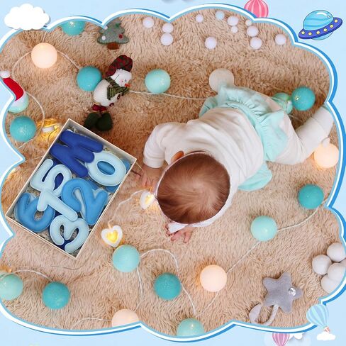 Felt Baby Monthly Milestone Numbers 3D Under the Sea Growth Tracker Photo Props Baby Announcement Sign Welcome Newborn Boy First Year Calendar Reusable for Birthday Party Decor in Saudi Arabia