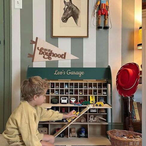 Long Live Boyhood Wooden Decor | Long Live Boyhood Theme Wood Decoration for Boy's Bedroom, Wall Decor in Saudi Arabia