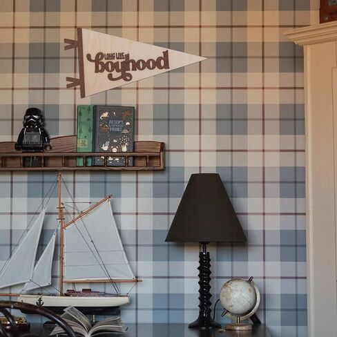 Long Live Boyhood Wooden Decor | Long Live Boyhood Theme Wood Decoration for Boy's Bedroom, Wall Decor in Saudi Arabia