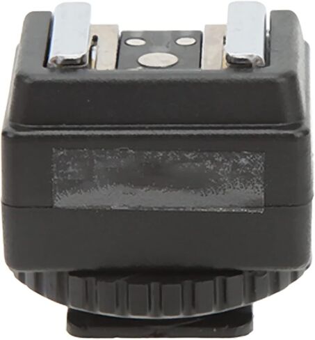 Flash Hot Shoe Mount Adapter for D SLR C N2 Speedlight to Camera Converter with PC Sync Port, Plastic Shoe Bracket for Studio Photography Lighting Setup in Saudi Arabia