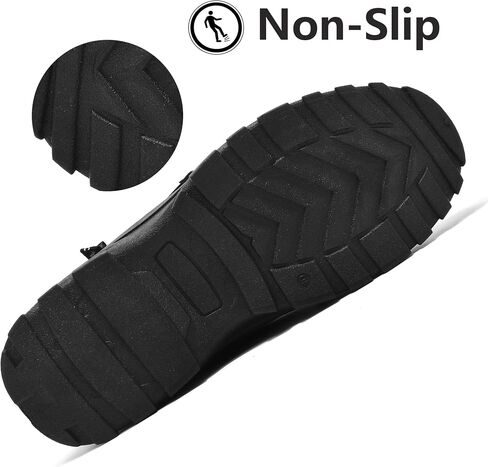 Women's Ankle Boots Lace Up Outdoor Booties Black, US 8.5 | Side Zipper Walking Shoes Anti-Slip Sneakers Wide Feet Short Boots Flat Fashion Combat Booties Women Comfortable Hiking Shoe in Kuwait