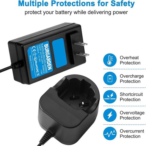 4.8V-7.2V Charger Compatible with Dremel 755-01 757-01 5000 | 755-01 750-02 7700-01 7700-02 7300 Ni-MH Pod Style Battery (Not Fit for 757 Battery) in Kuwait