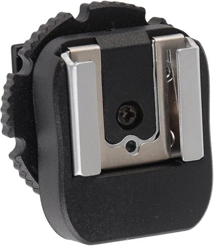 CHICIRIS Black ABS Hot Shoe Adapter, Flash Mount for Camcorder Camera Accessory, with External Flash Connection in Kuwait