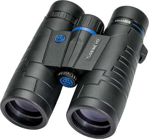 TSO Turbine HD 10x42 Roof Prism Binoculars for Adults, HD Glass with Multi-Coated Optics, 15.5mm Long Eye Relief, Rainproof Binoculars for Bird Watching, Hunting, Hiking, Travel & Wildlife Viewing in Saudi Arabia