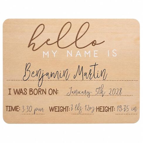 Pearhead Wooden Baby Age Milestone Blocks, Weeks Months Years | Monthly Photo Prop for Newborn, Infant and Toddler, Number Blocks for Pregnancy Countdown Calendar, Nursery Décor in Saudi Arabia