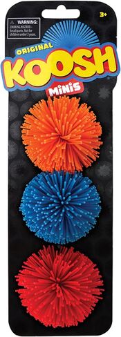 Koosh MINI Balls, Mini Variety 3 Pack - Beach Outdoor Games for Adults and Family, Fidget Toys, Koosh Balls, Screen-Free, Ages 3+ in Saudi Arabia
