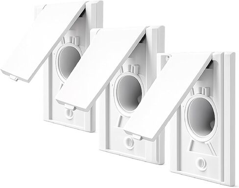 OVO Standard Central Vacuum Wall Inlet for Hose, Bottom Door Style in Kuwait