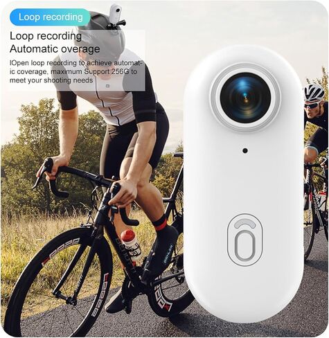 Winnes Body Camera 1080P Mini Action Cam Small Hands Free Recording Body Sports POV Camera with 30M Waterproof Case,Portable Camcorder Mount Anywhere for Cycling,Diving, Travel,Outdoor Adventures in Saudi Arabia