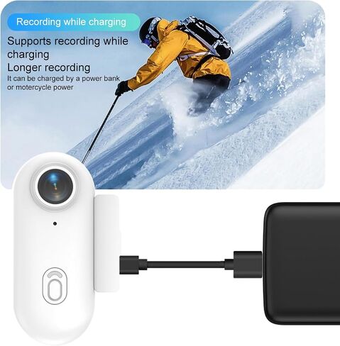 Winnes Body Camera 1080P Mini Action Cam Small Hands Free Recording Body Sports POV Camera with 30M Waterproof Case,Portable Camcorder Mount Anywhere for Cycling,Diving, Travel,Outdoor Adventures in Saudi Arabia