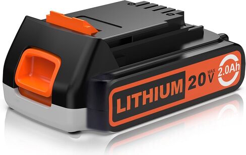 20V MAX Replacement for Black and Decker 20V Lithium Battery,Compatible with All Power 20V Black and Decker Power+ Tools in Kuwait