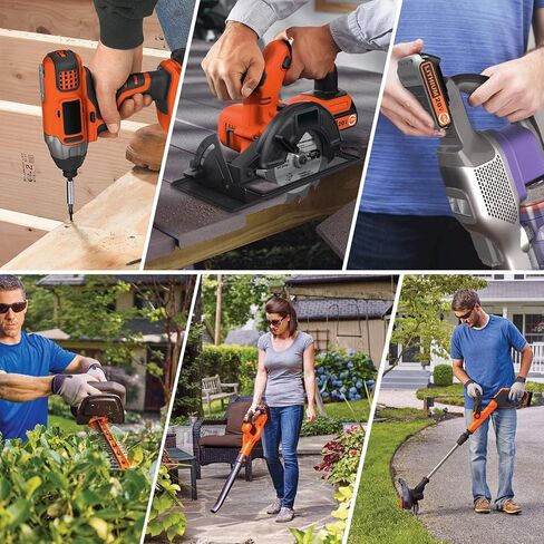 20V MAX Replacement for Black and Decker 20V Lithium Battery,Compatible with All Power 20V Black and Decker Power+ Tools in Kuwait