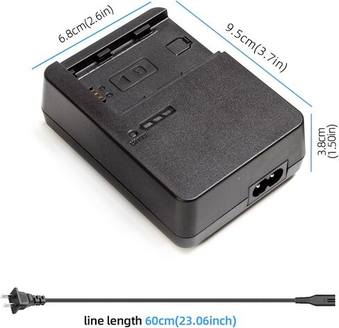 NP-FZ100 Battery Charger Compatible with Sony A7iii A7iv A7C A7Cii A7 A7V FX3 FX30 A9 A6600 A6700 ZV-E1 ZV-E10ii Alpha 9 A9S A7SIII A7R III A7R IV A7RV Cameras, Replacement for BC-QZ1 Charger in Saudi Arabia